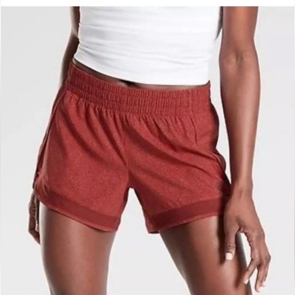 Athleta Mesh Racer Run Short 4" - Size XS - Picture 1 of 9